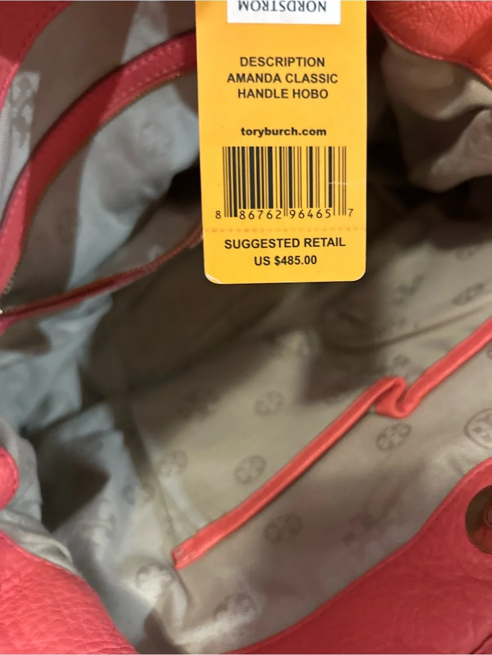 Tory Burch stylish coral